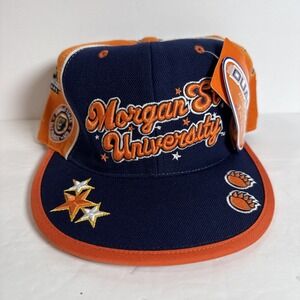 Morgan State University flat brim fully embroidered Hat